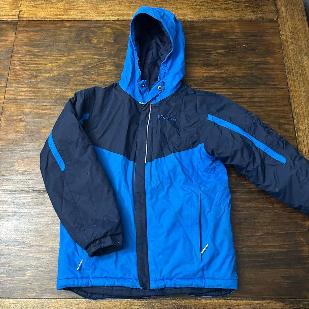 Columbia Kids Two-Tone Blue Jacket medium